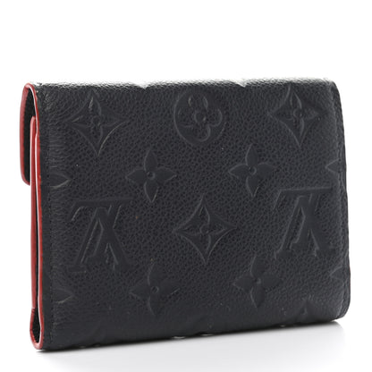 Louis Vuitton Empreinte Victorine Wallet Marine Rouge 3 of 8