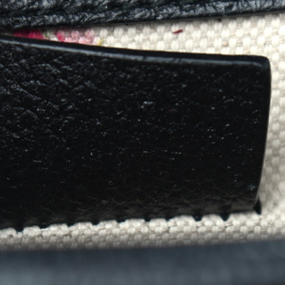 Gucci Calfskin Web Mini Dionysus Shoulder Bag Black 8 of 11