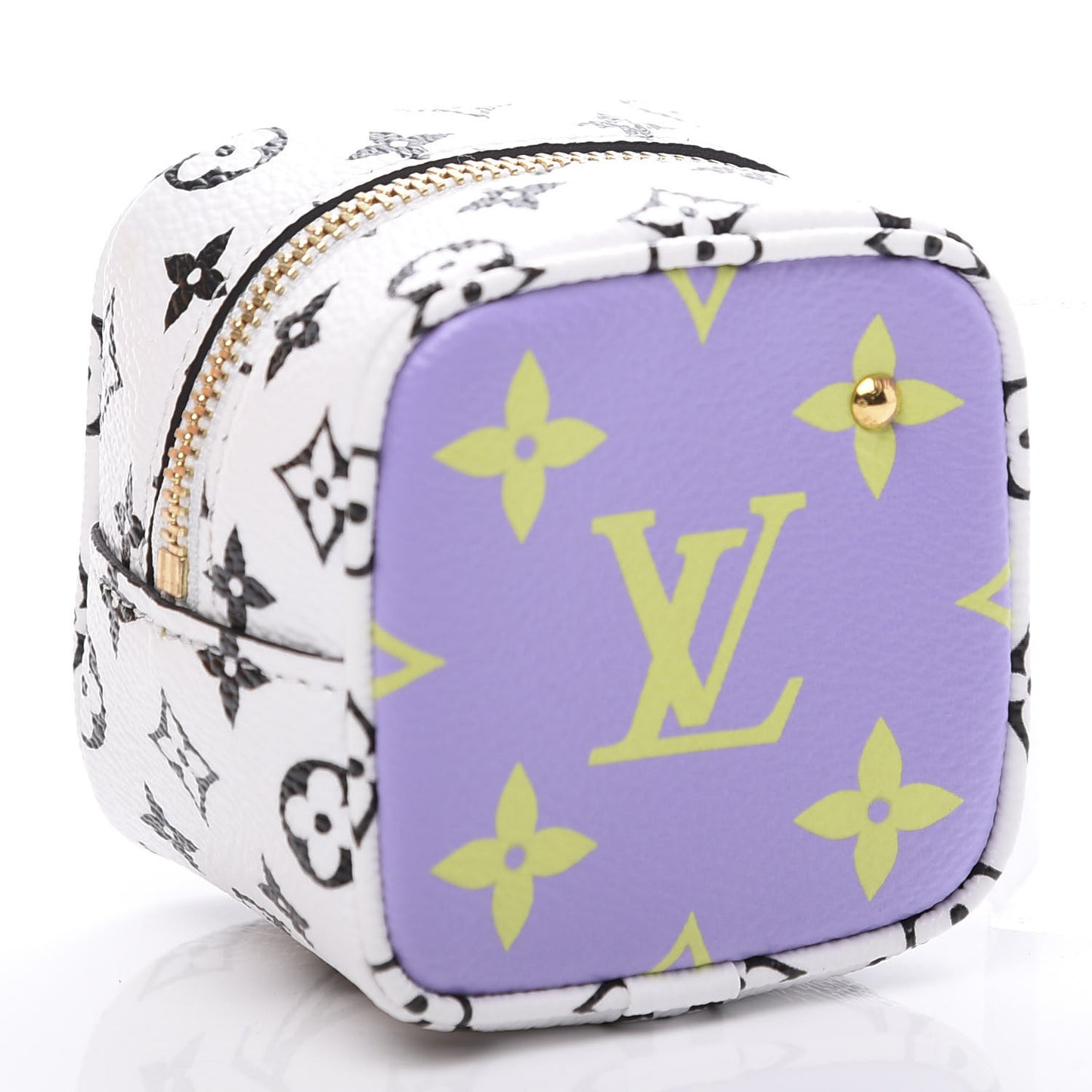 Monogram Giant Cube Coin Purse Pink