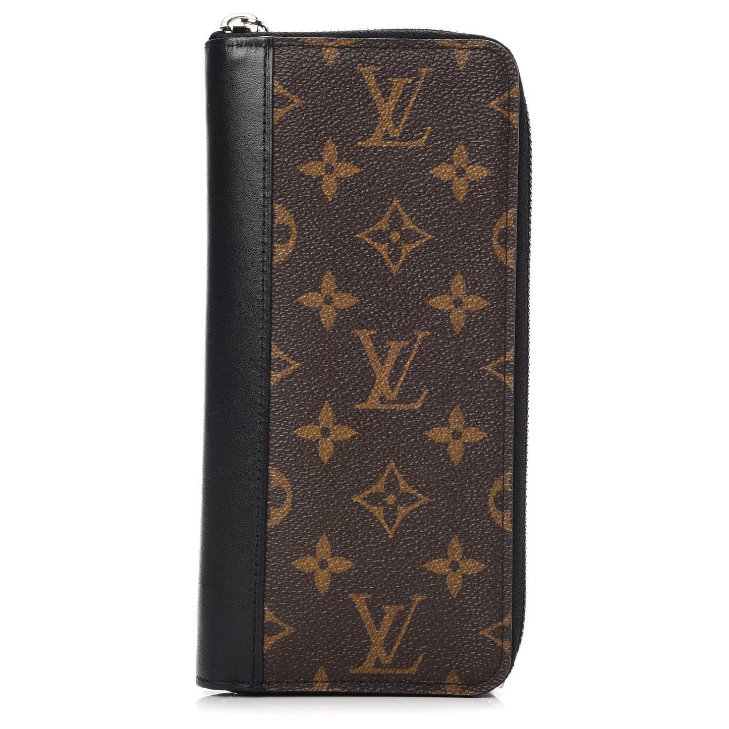 Monogram Macassar Vertical Zippy Wallet