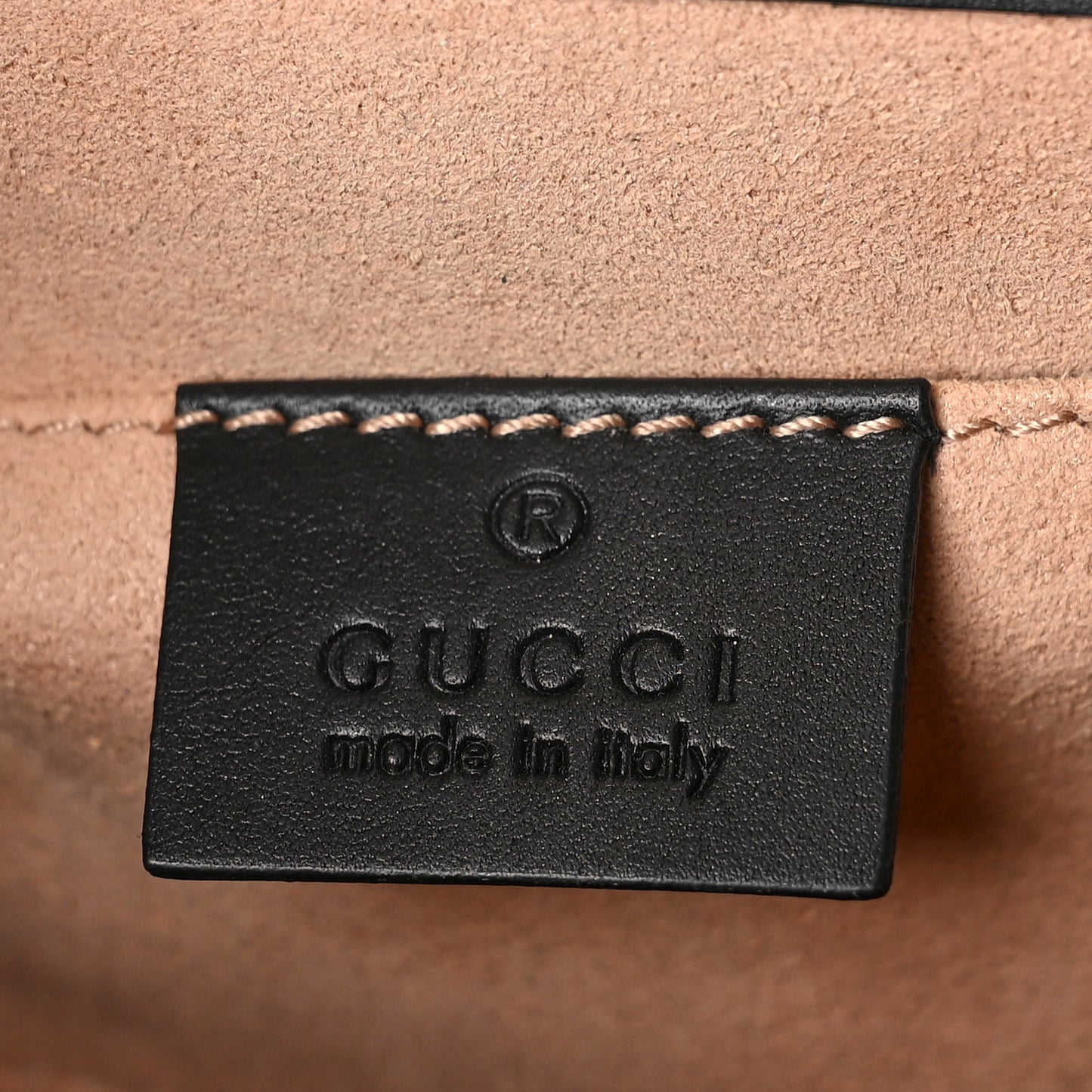 Guccissima Small Padlock Shoulder Bag Black