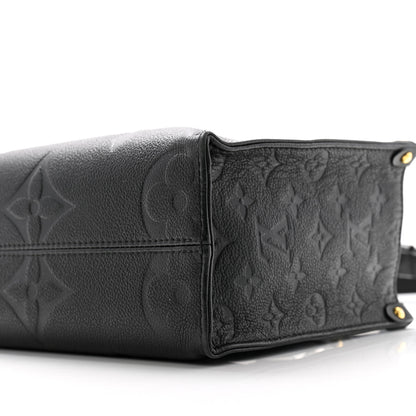 Louis Vuitton Empreinte Monogram Giant Onthego PM Black 9 of 10