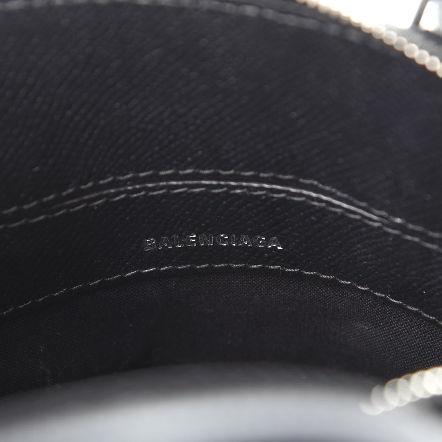 Balenciaga Signature Grained Calfskin XXS Ville Top Handle Bag Black 5 of 7