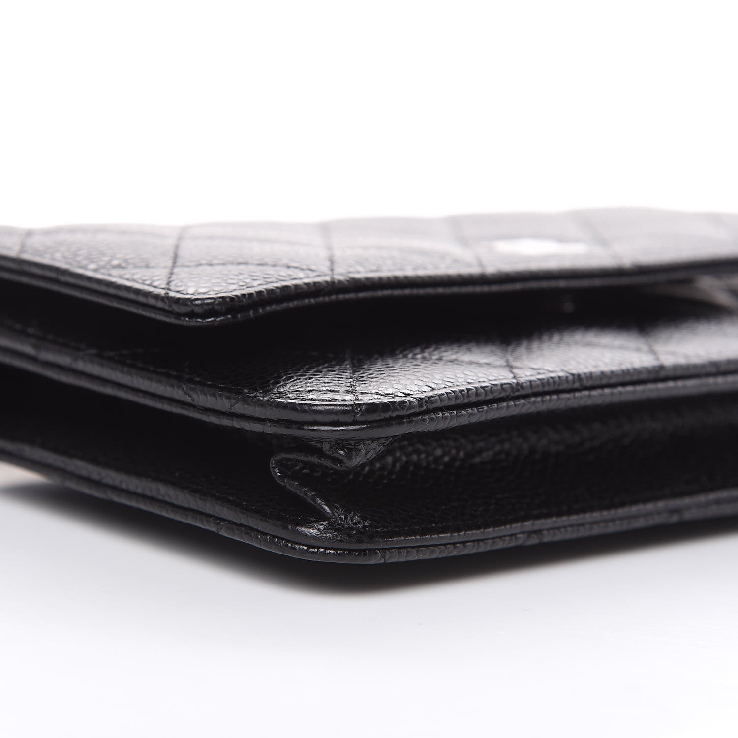 Chanel Caviar Quilted Wallet On Chain WOC Black 9 of 11