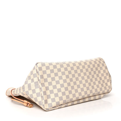 Louis Vuitton Damier Azur Neo Neverfull GM Rose Ballerine 5 of 11