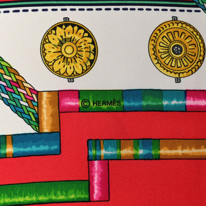 Hermes Silk Petite Main Scarf 90 6 of 7
