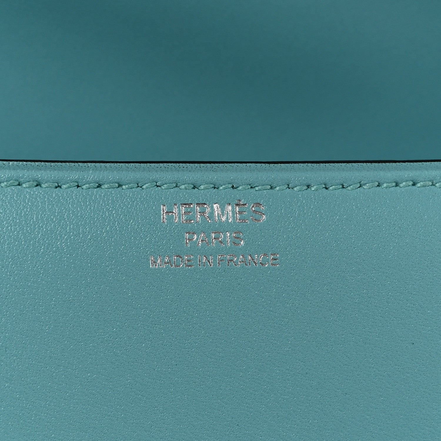 Hermes Veau Tadelakt Cherche Midi 18 Bleu Atoll 6 of 11