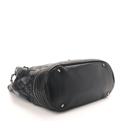 Chanel Lambskin Expandable Tote Black 4 of 9