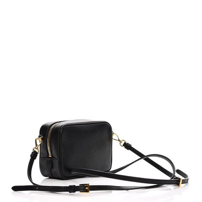 Prada Saffiano Mini Camera Crossbody Bag Nero Black 3 of 7