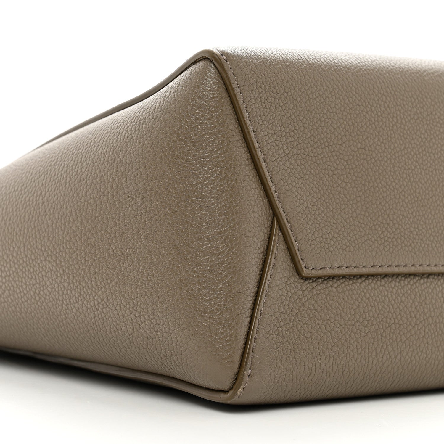 Celine Soft Grained Calfskin Small Sangle Bucket Bag Taupe 7 of 10