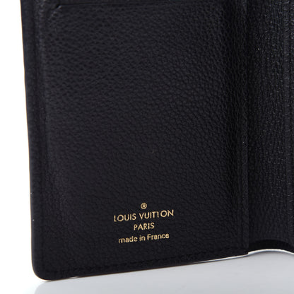 Louis Vuitton Empreinte Compact Curieuse Wallet Black 6 of 7