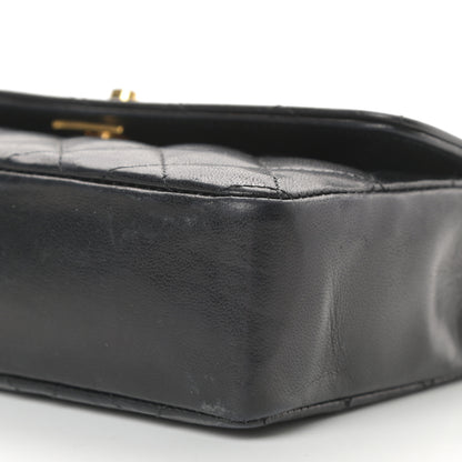 Chanel Lambskin Quilted Mini Rectangular Flap Black 7 of 17