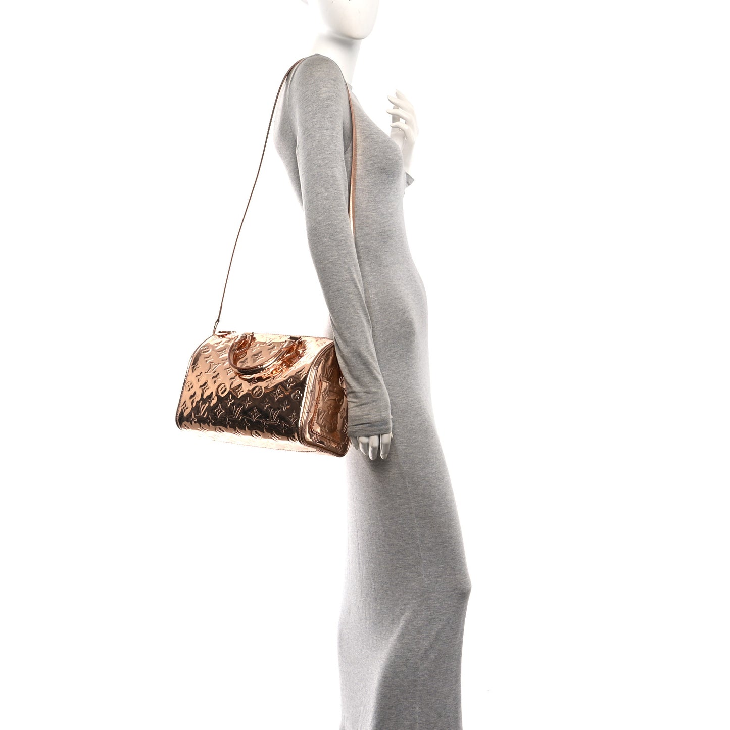 Monogram Miroir Speedy Bandouliere 25 Copper