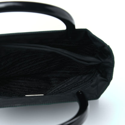Prada Nylon Tote Green 5 of 7