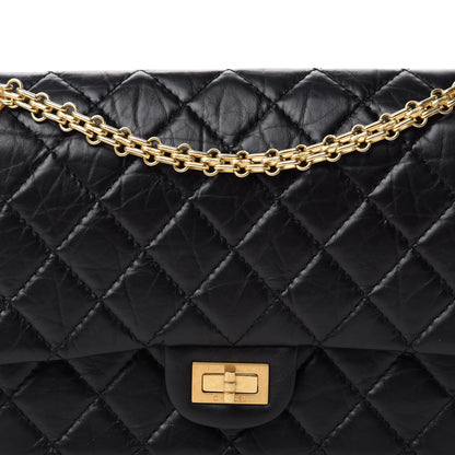 Chanel Aged Calfskin Quilted 2.55 Reissue 226 Flap Black 13 of 14