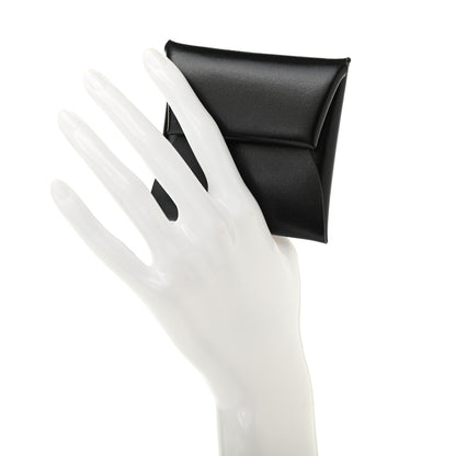 Hermes Box Swift Bastia Coin Purse Black 2 of 8