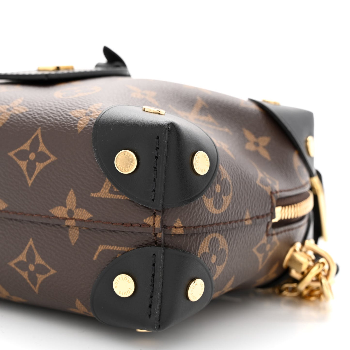 Monogram Petite Malle Souple Black