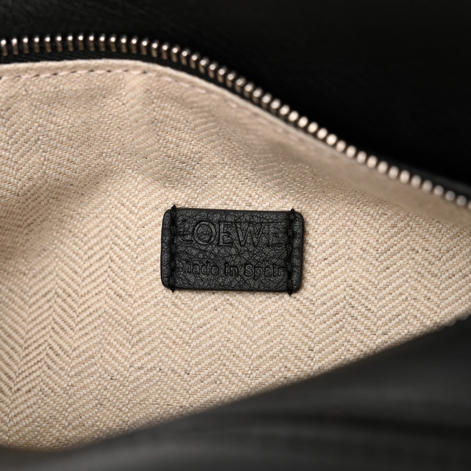 Loewe Calfskin Mini Puzzle Bag Black 6 of 13