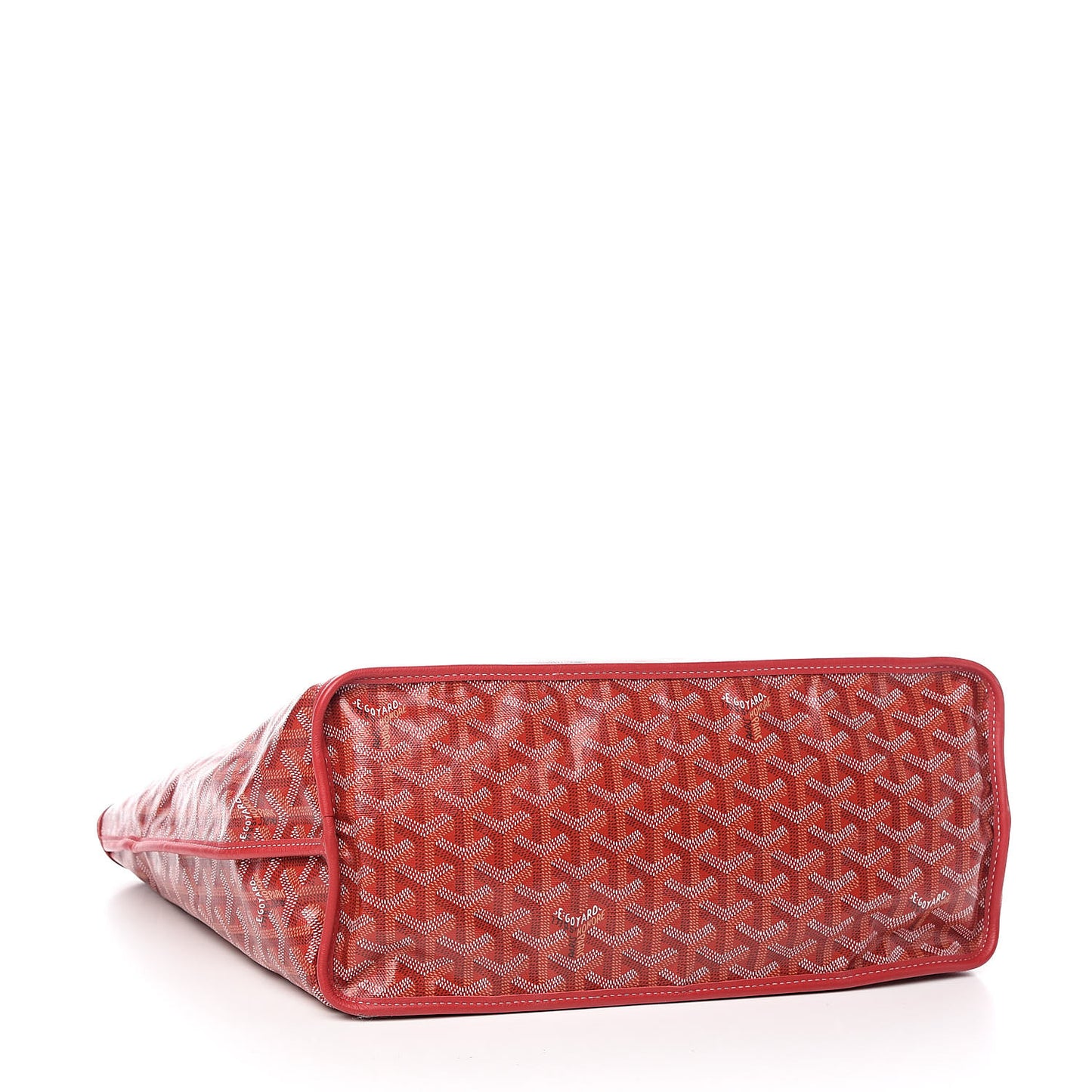 Goyardine Reversible Anjou PM Red