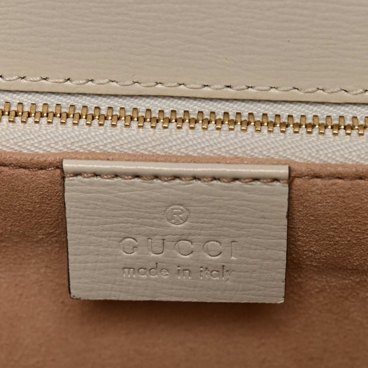Gucci GG Supreme Monogram Horsebit 1955 Shoulder Bag Beige Mystic White 6 of 15