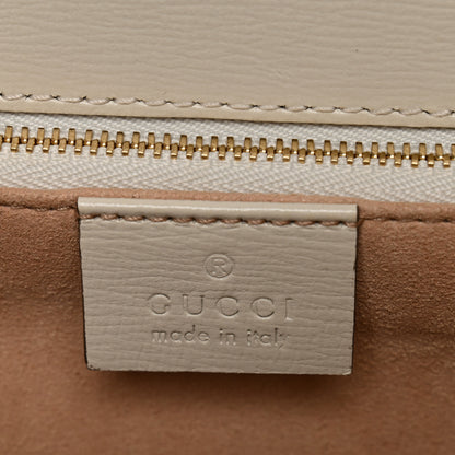 Gucci GG Supreme Monogram Horsebit 1955 Shoulder Bag Beige Mystic White 6 of 15