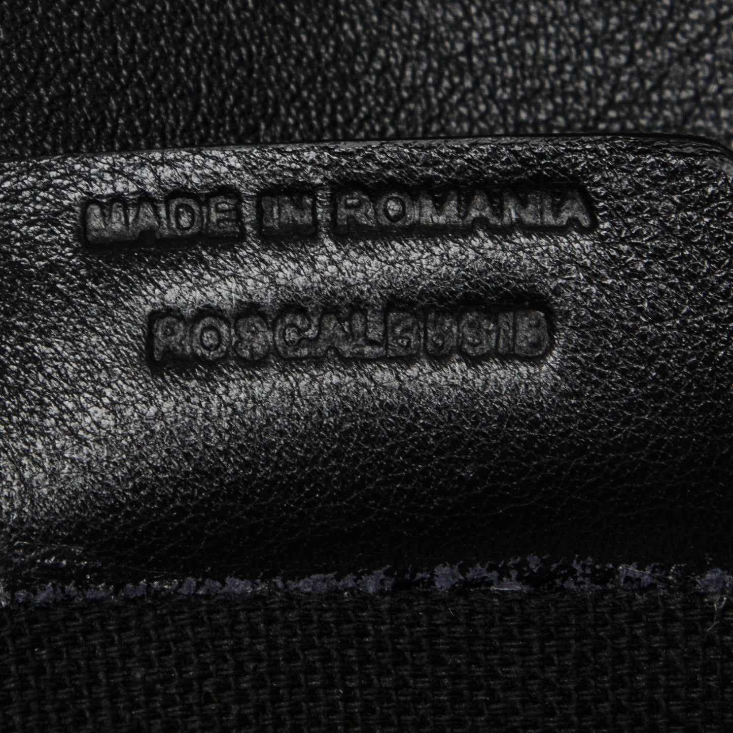 Horseshoe Calfskin House Check Small Milton Crossbody Bag Black