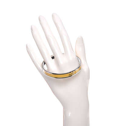 Hermes Enamel Printed Narrow Caleche Bracelet 65 2 of 6