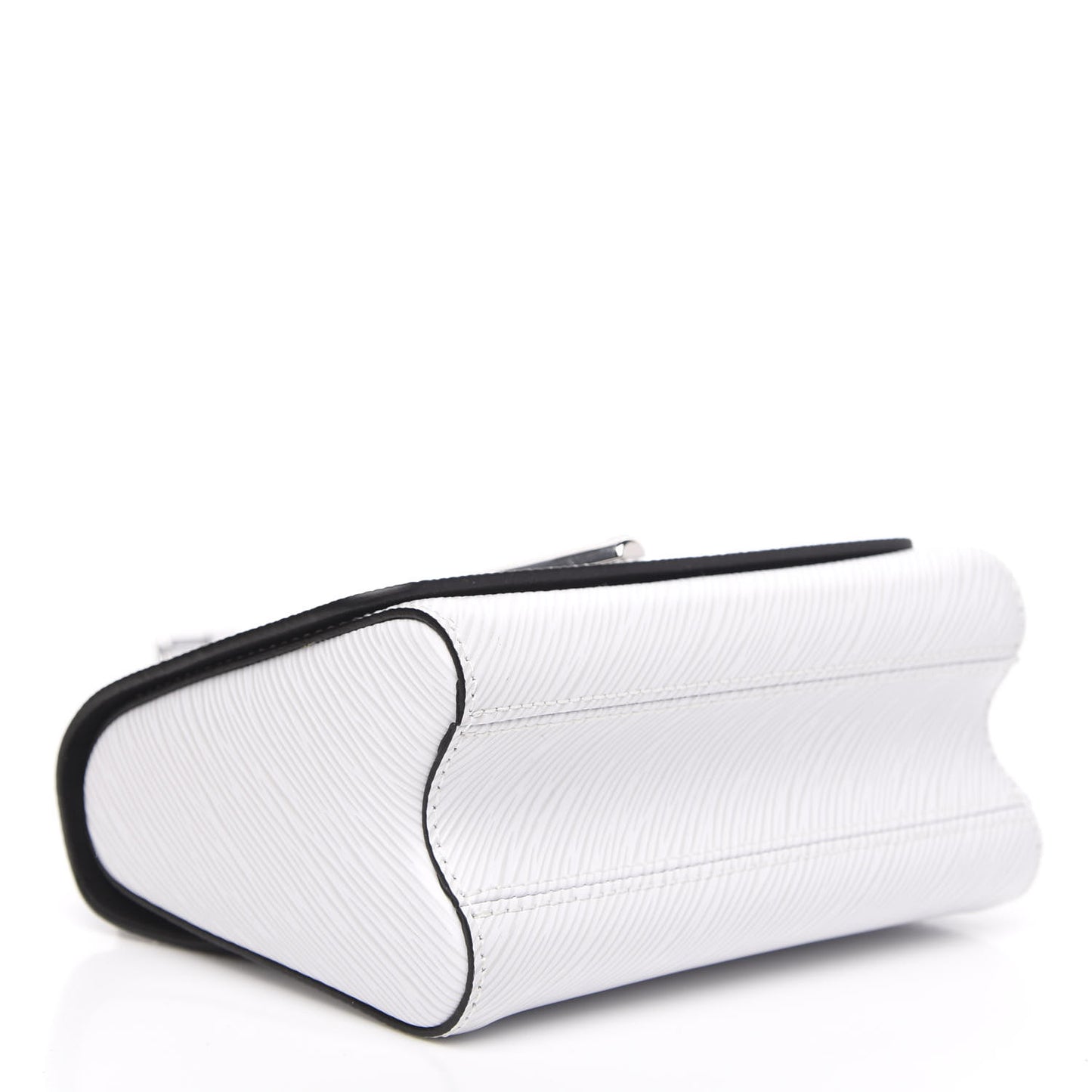 Epi Flower Jewels Twist Shoulder Bag PM White