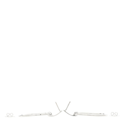 Roberto Coin 18K White Gold Diamond Classica Parisienne Round Drop Earrings 3 of 5