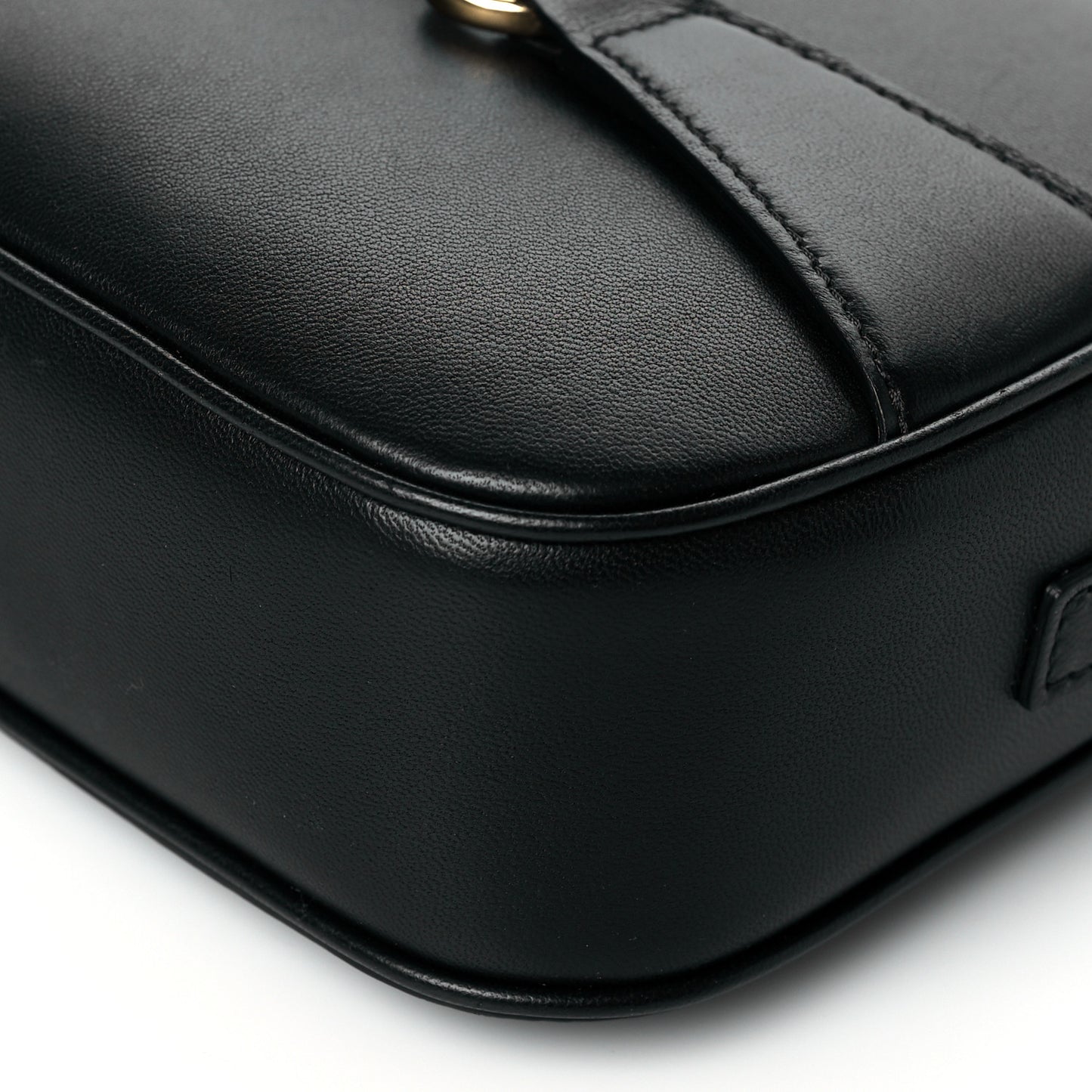 Calfskin Crecy Camera Bag Black