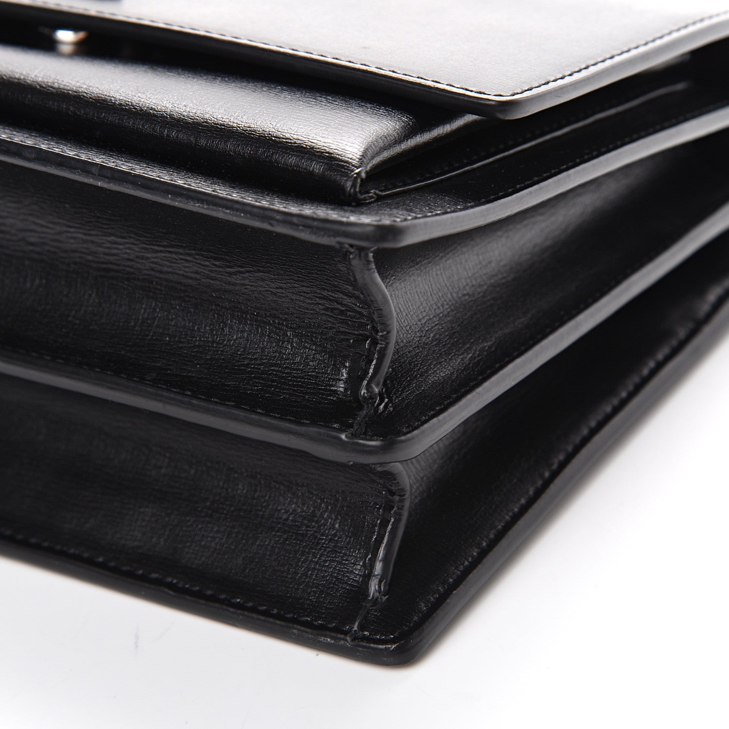 Saint Laurent Calfskin Medium Monogram Sunset Black 5 of 10