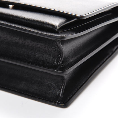 Saint Laurent Calfskin Medium Monogram Sunset Black 5 of 10