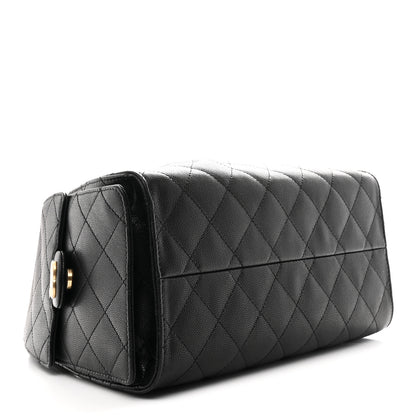 Chanel Caviar Quilted Small Chanel 25 Handbag Black 4 of 11