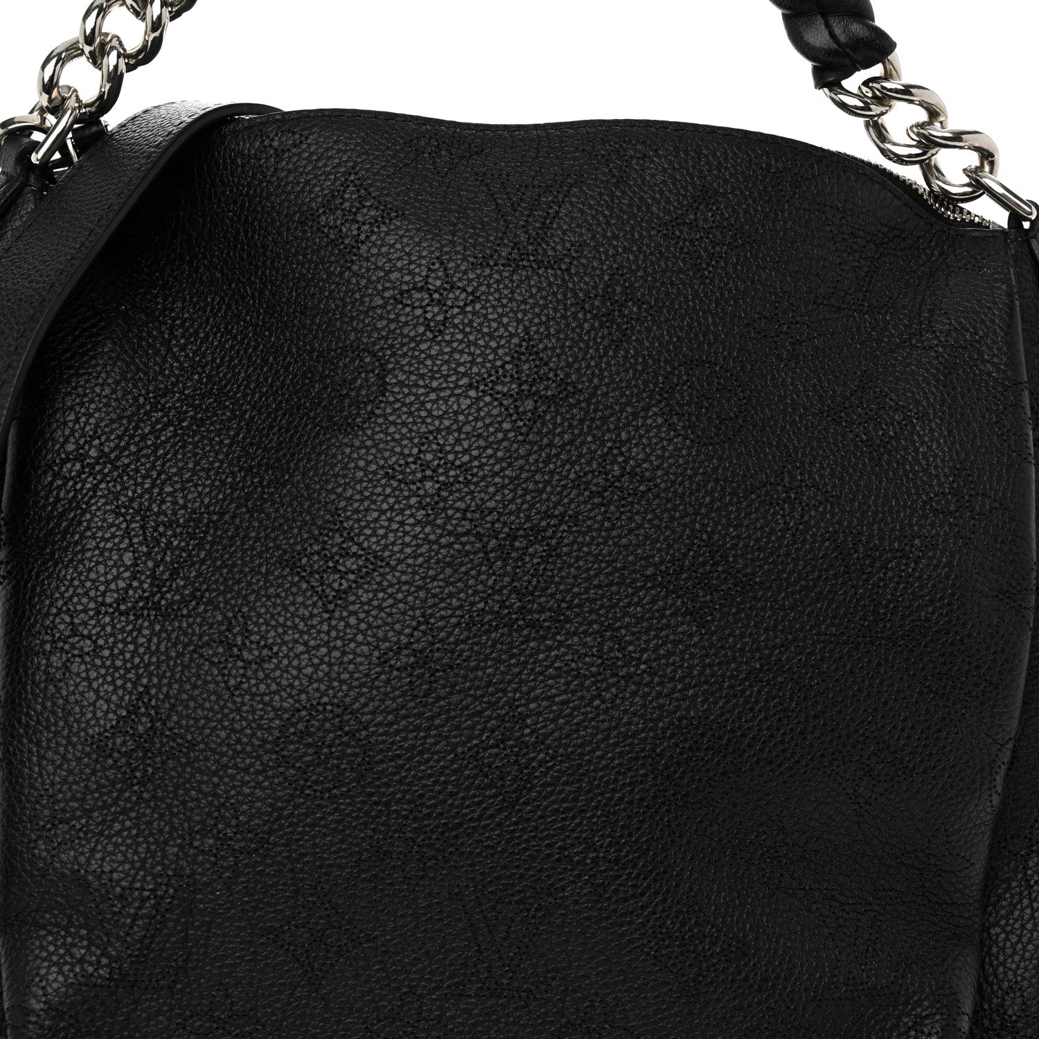 Louis Vuitton Mahina Babylone Chain BB Black 7 of 9