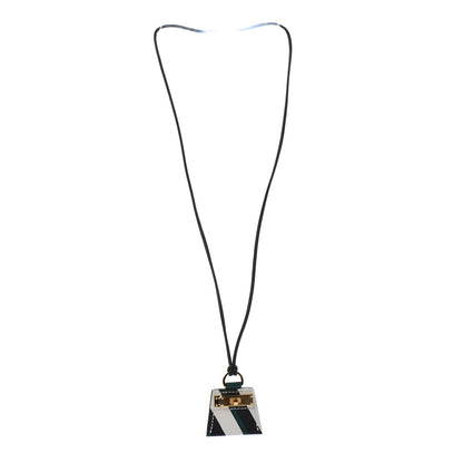 Hermes Swift Printed Small 1 2 3 and Away We Go Monpetitkelly Pendant Necklace Multicolor 3 of 5