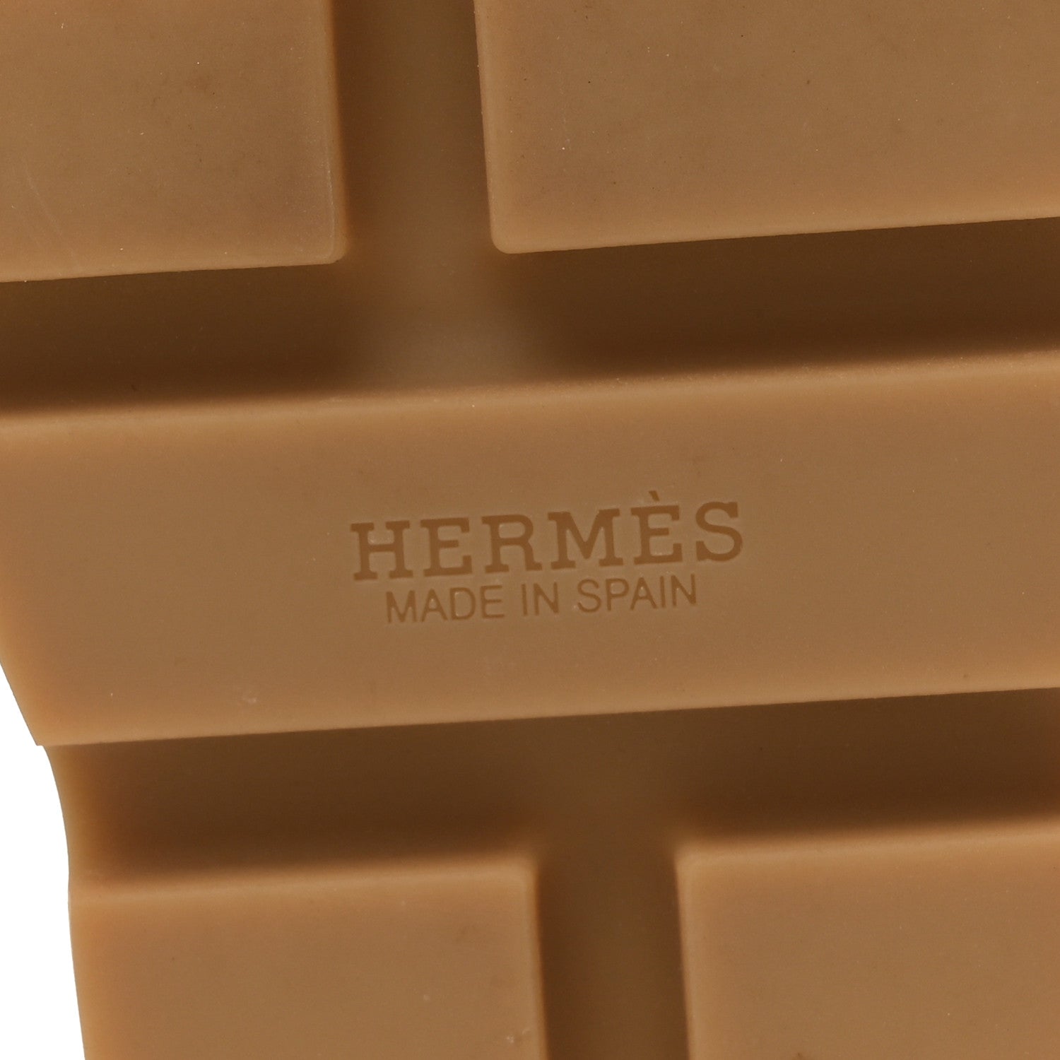 Hermes Calfskin Cork Eze 30 Sandals 36 White 7 of 11