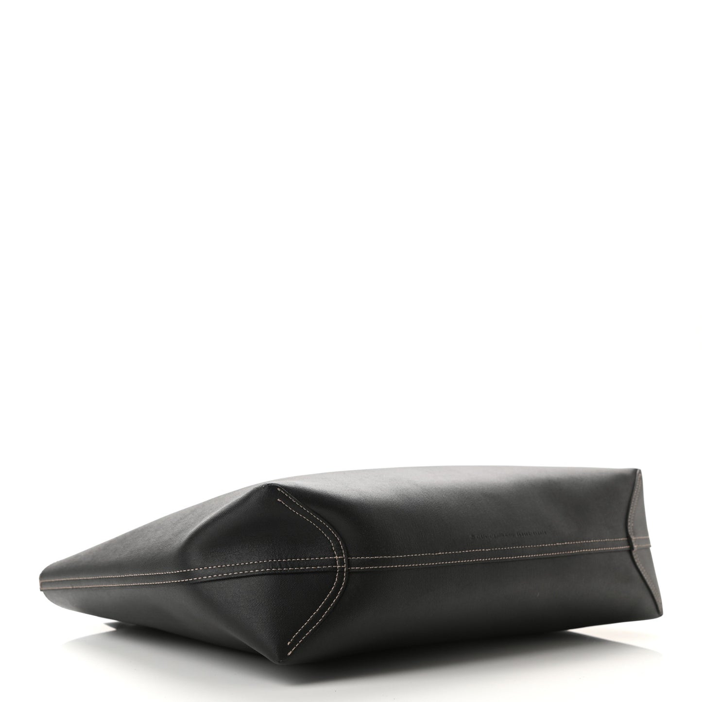 Calfskin GG Supreme Monogram Medium Reversible Tote Black