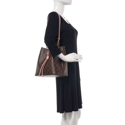 Louis Vuitton Monogram Neonoe MM Rose Poudre 2 of 10