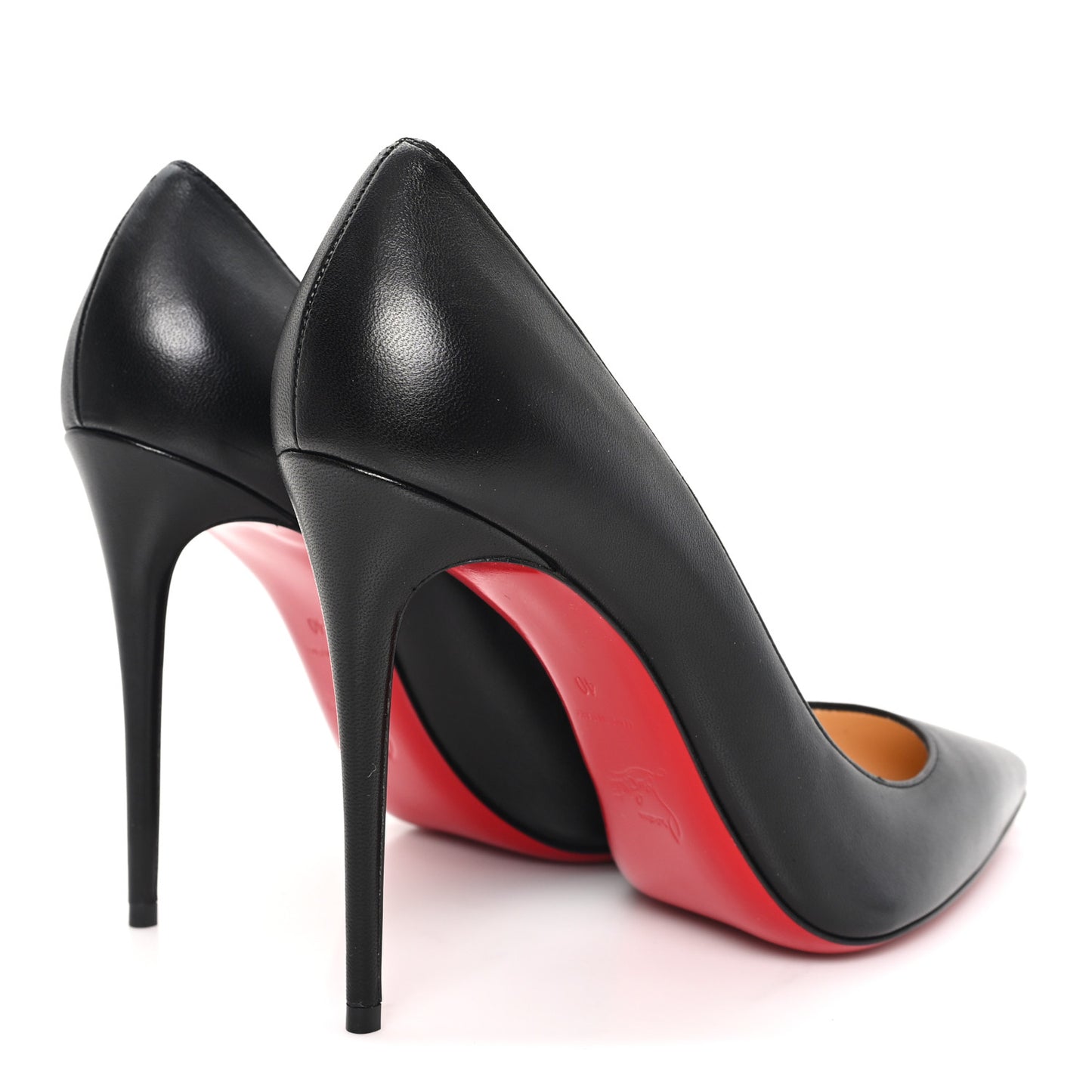 Shiny Nappa Kate 100 Pumps 40 Black