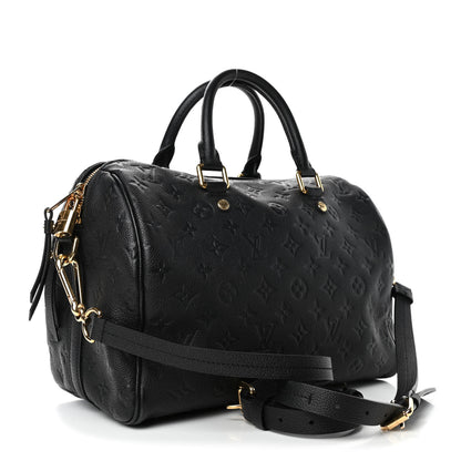 Louis Vuitton Empreinte Speedy Bandouliere 30 Black 2 of 4
