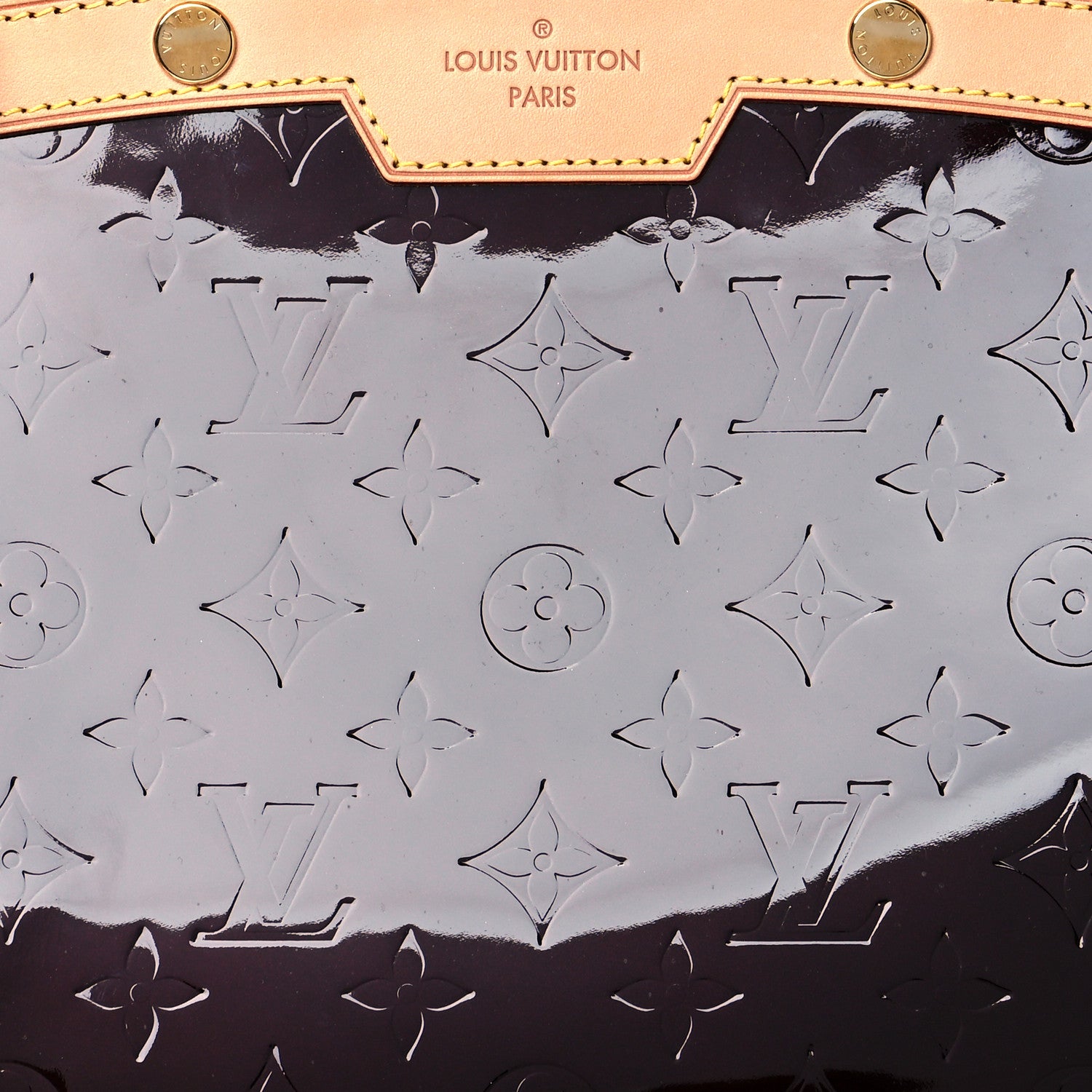 Louis Vuitton Vernis Brea MM Amarante 7 of 9
