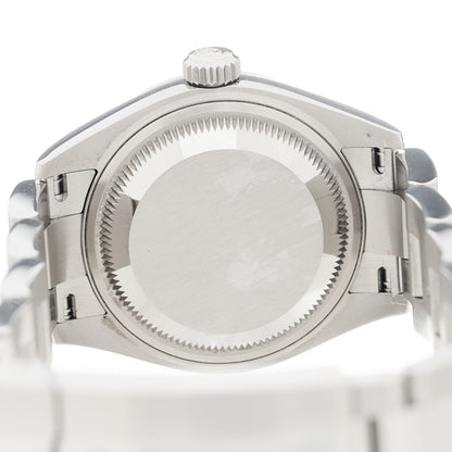 Rolex Stainless Steel 28mm Oyster Perpetual Datejust Watch Pink Roman 279160 4 of 4