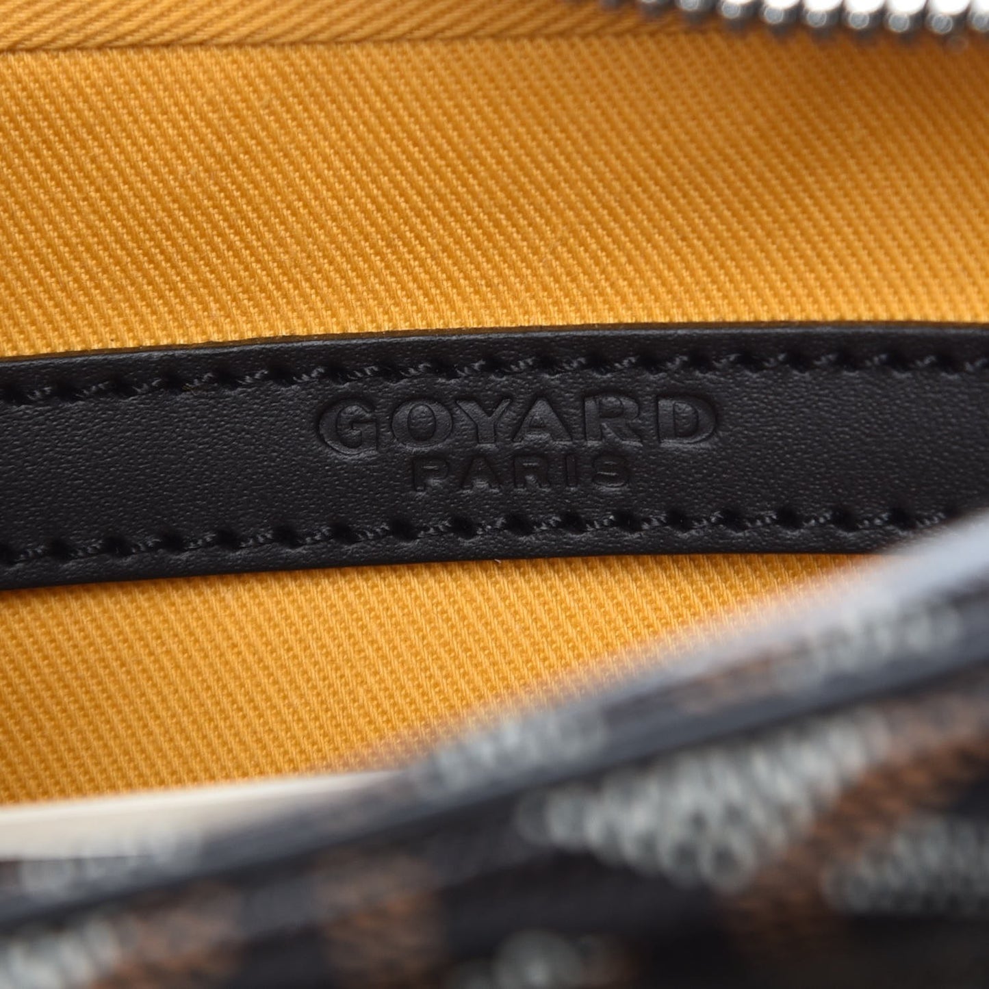 Goyardine Sac Cap Vert Black