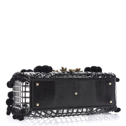 Dolce & Gabbana PVC Cage Market Tote Black 4 of 10