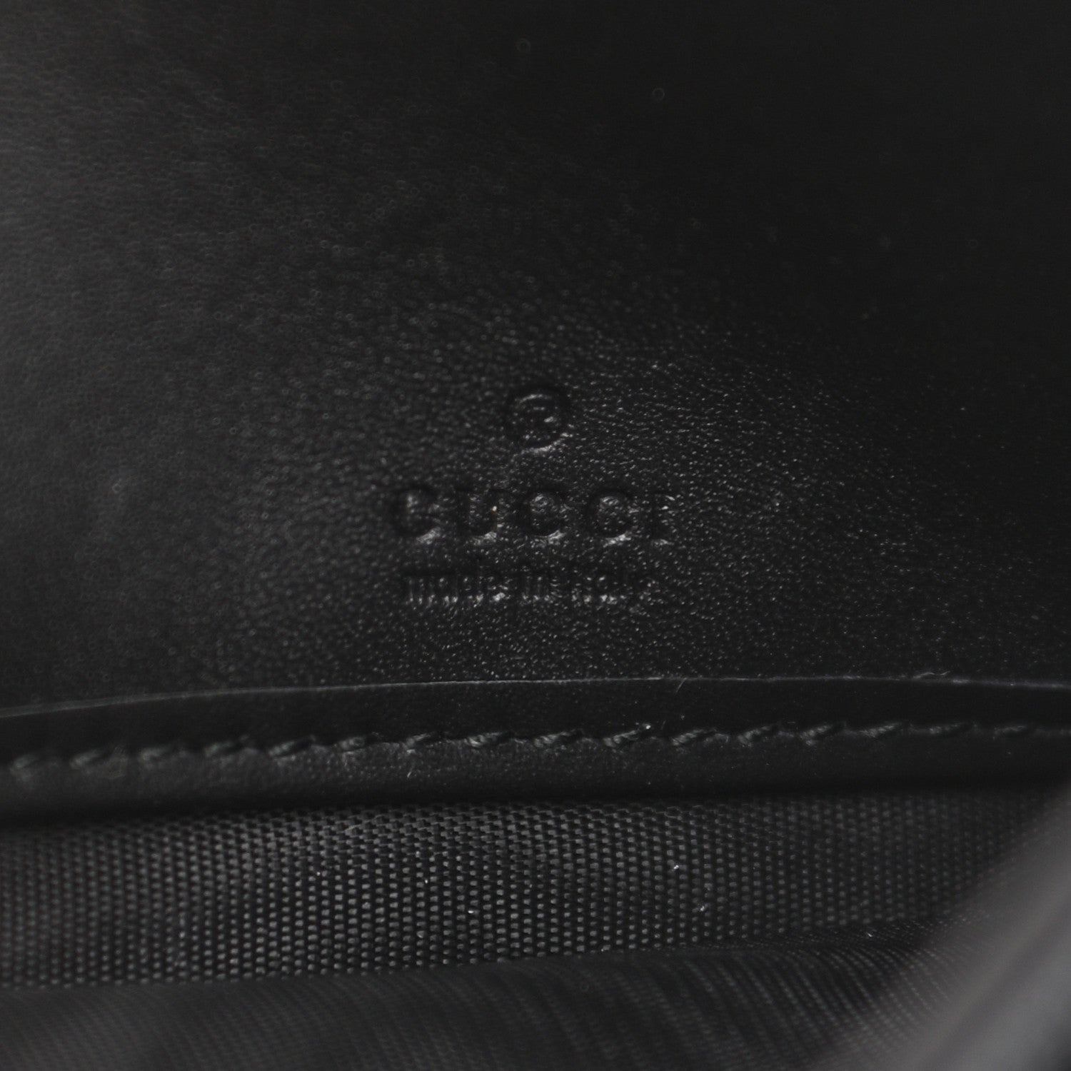 Gucci Suede Patent Web Ophidia Wallet On Chain Black 5 of 10