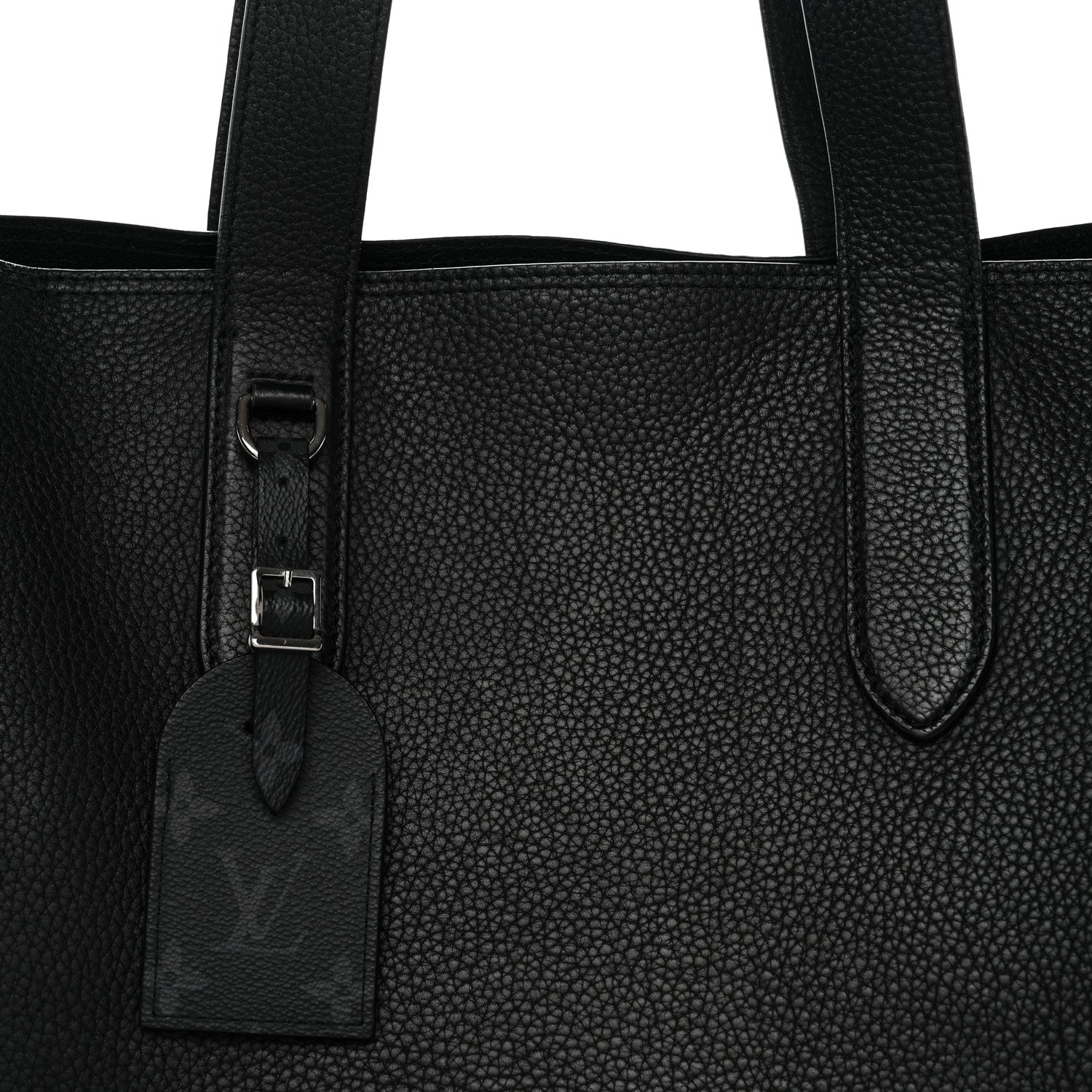 Louis Vuitton Taurillon Monogram Eclipse Cabas Voyage Black 8 of 13