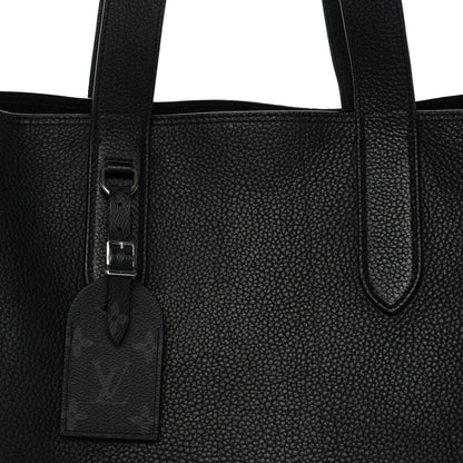 Louis Vuitton Taurillon Monogram Eclipse Cabas Voyage Black 8 of 13
