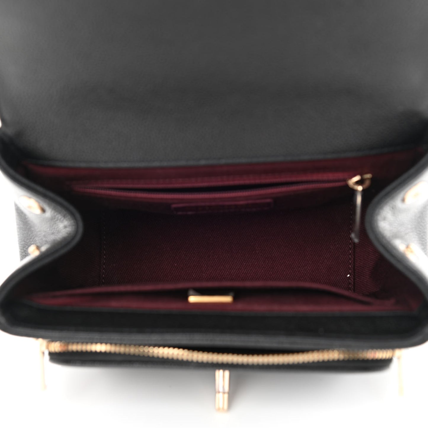 Caviar Quilted Small Business Affinity Flap Black