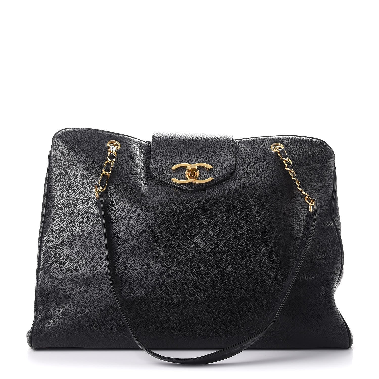 Chanel Caviar XL Weekender Bag Black 1 of 17