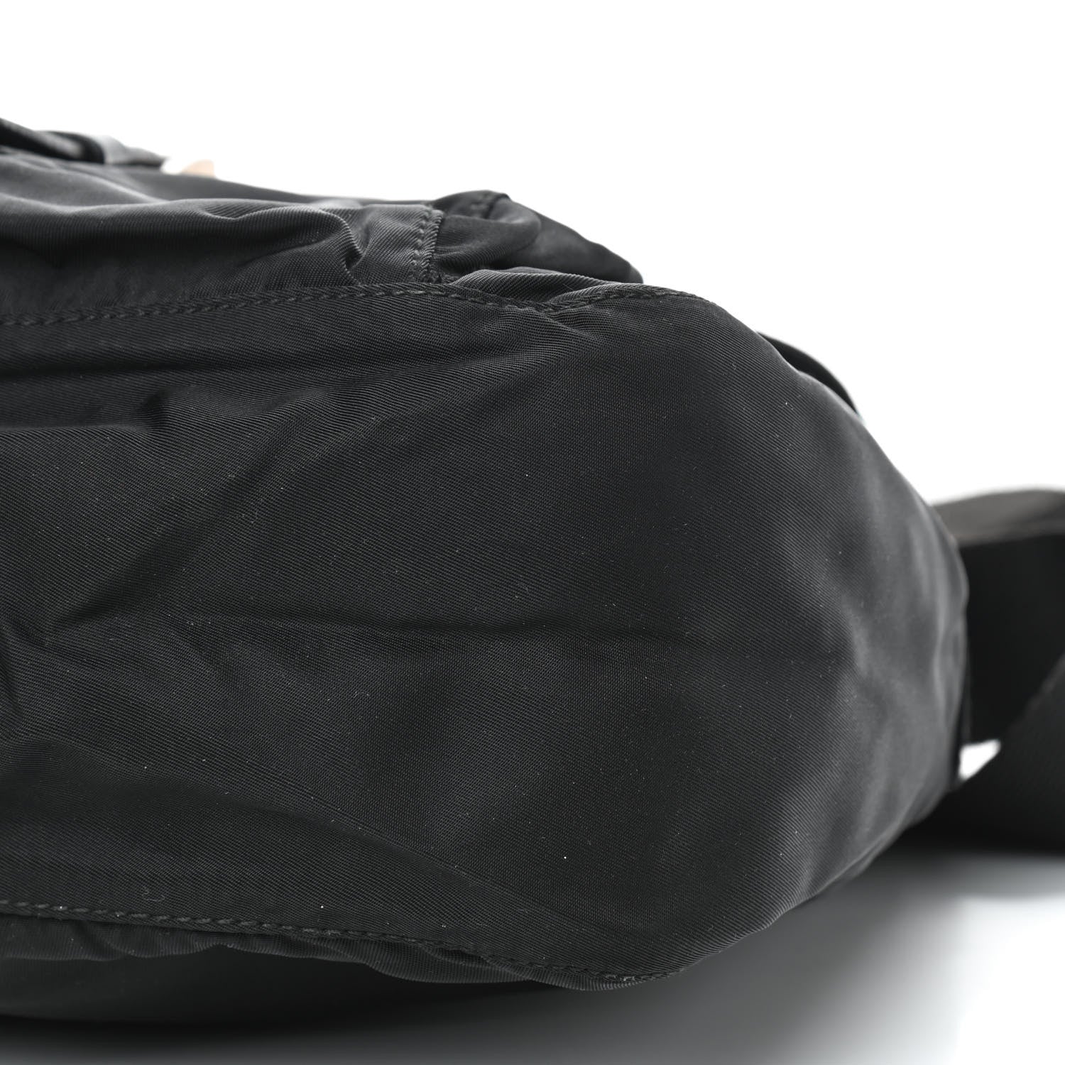 Prada Nylon Vela Small Hunting Bag Black 6 of 9